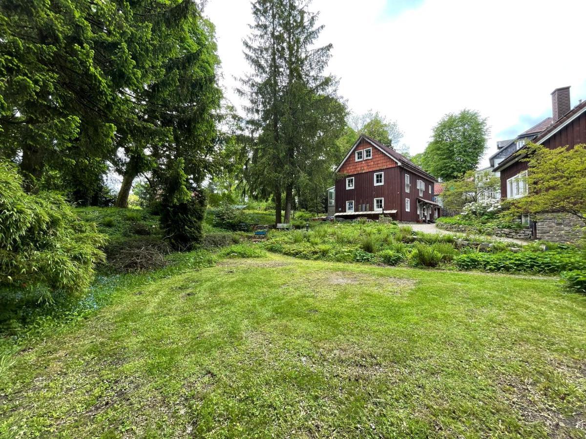 Liebevoll Eingerichtetes Ferienhaus Mit Grossem Garten Clausthal-Zellerfeld Exterior photo