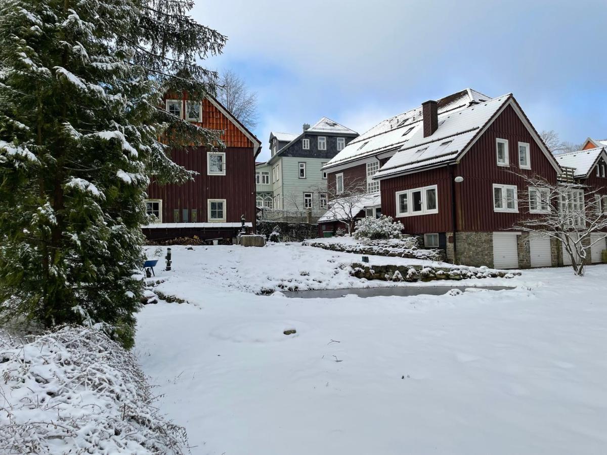 Liebevoll Eingerichtetes Ferienhaus Mit Grossem Garten Clausthal-Zellerfeld Exterior photo
